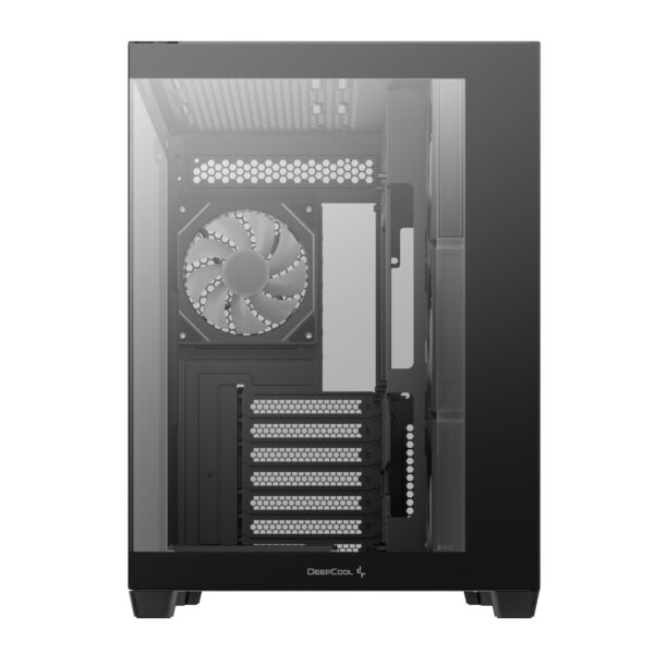 DeepCool CG530 7F Black Dual-Chamber Panoramic Tempered Glass ATX Gaming Case 3 DeepCool CG530 7F Black Dual-Chamber Panoramic Tempered Glass ATX Gaming Case