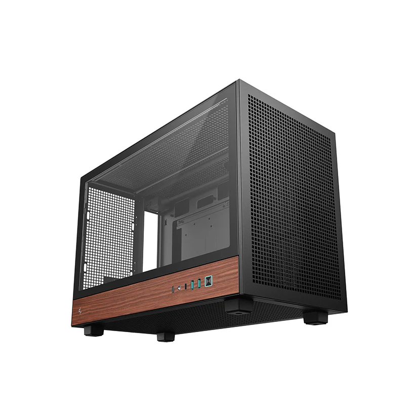 DeepCool CH260 High-Airflow Compact Micro-ATX Wood Grain Gaming Case 2 DeepCool CH260 High-Airflow Compact Micro-ATX Wood Grain Gaming Case