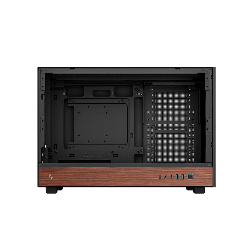 DeepCool CH260 High-Airflow Compact Micro-ATX Wood Grain Gaming Case 3 DeepCool CH260 High-Airflow Compact Micro-ATX Wood Grain Gaming Case