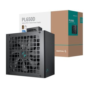 DeepCool PL650D 650W 80 PLUS Bronze ATX 3.1 Non-Modular Power Supply