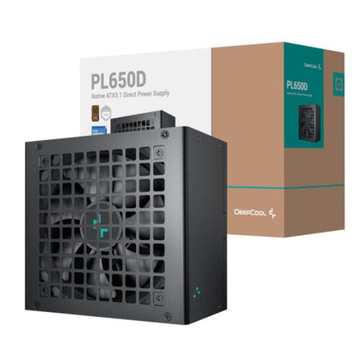 DeepCool PL650D 650W 80 PLUS Bronze ATX 3.1 Non-Modular Power Supply