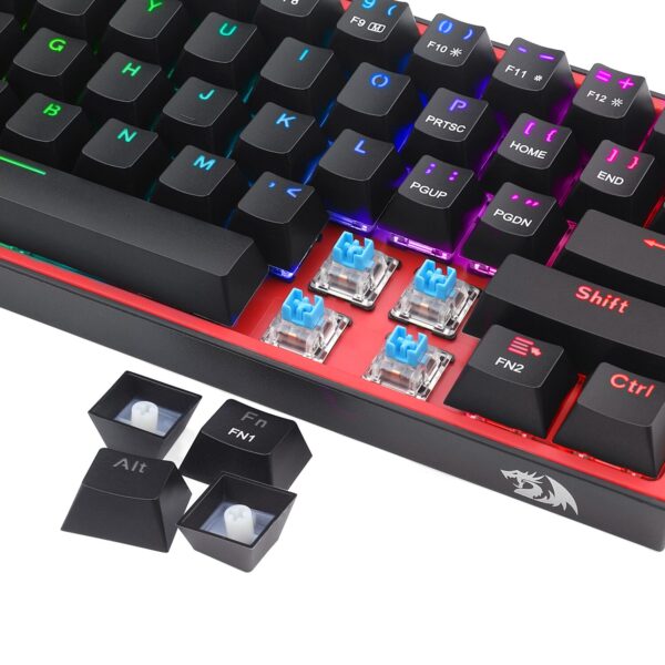 Redragon FIZZ PRO K616 RGB Wireless 60% Mechanical Gaming Keyboard 7 Redragon FIZZ PRO K616 RGB Wireless 60% Mechanical Gaming Keyboard