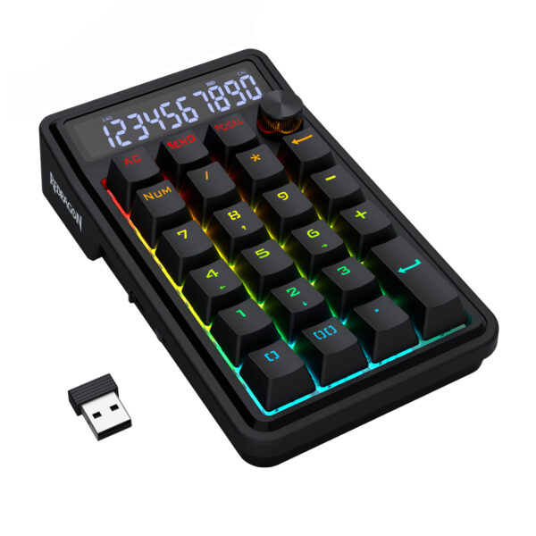 Redragon K733 COVE RGB Wireless Mechanical Numpad 4 Redragon K733 COVE RGB Wireless Mechanical Numpad