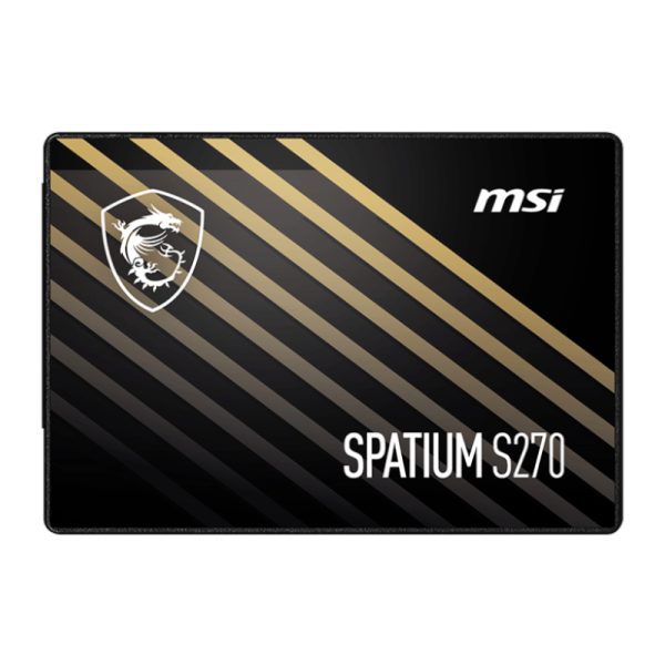 MSI SPATIUM S270 240GB 2.5” SATA III Internal SSD 2 MSI SPATIUM S270 240GB 2.5” SATA III Internal SSD