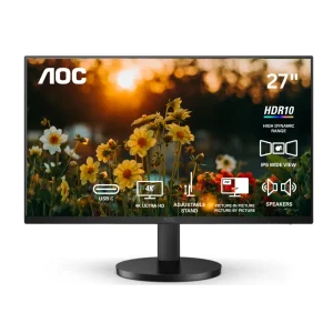 AOC U27B3CF 27” 4K UHD IPS USB-C Monitor