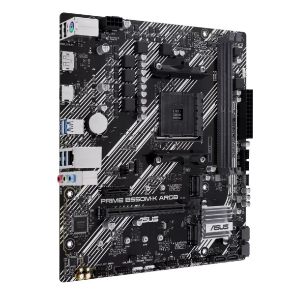ASUS PRIME B550M-K ARGB AM4 Motherboard & Prime LC 240 ARGB Bundle 2 ASUS PRIME B550M-K ARGB AM4 Motherboard & Prime LC 240 ARGB Bundle
