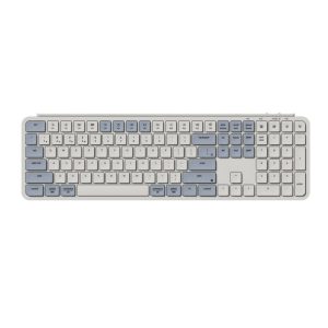 Keychron B6 Pro Ultra-Slim Wireless Retro Blue Full-Size Keyboard