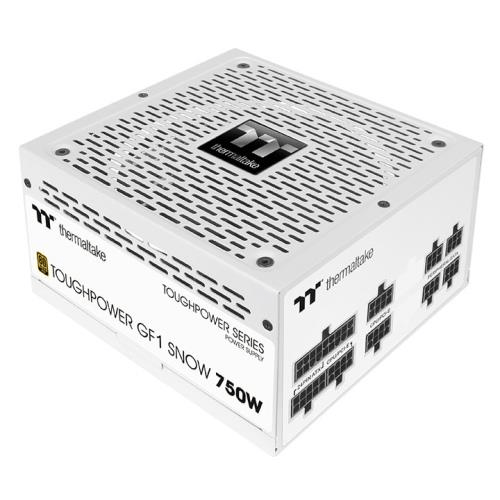 Thermaltake Toughpower GF1 Snow 750W 80 Plus Gold Fully Modular White ATX Power Supply 1 Thermaltake Toughpower GF1 Snow 750W 80 Plus Gold Fully Modular White ATX Power Supply