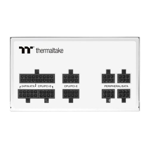 Thermaltake Toughpower GF1 Snow 750W 80 Plus Gold Fully Modular White ATX Power Supply 4 Thermaltake Toughpower GF1 Snow 750W 80 Plus Gold Fully Modular White ATX Power Supply