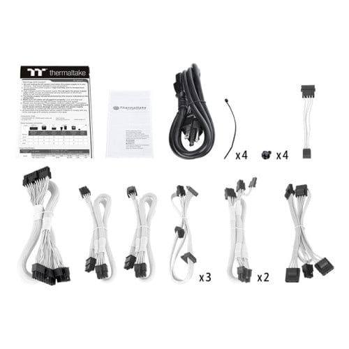 Thermaltake Toughpower GF1 Snow 750W 80 Plus Gold Fully Modular White ATX Power Supply 6 Thermaltake Toughpower GF1 Snow 750W 80 Plus Gold Fully Modular White ATX Power Supply