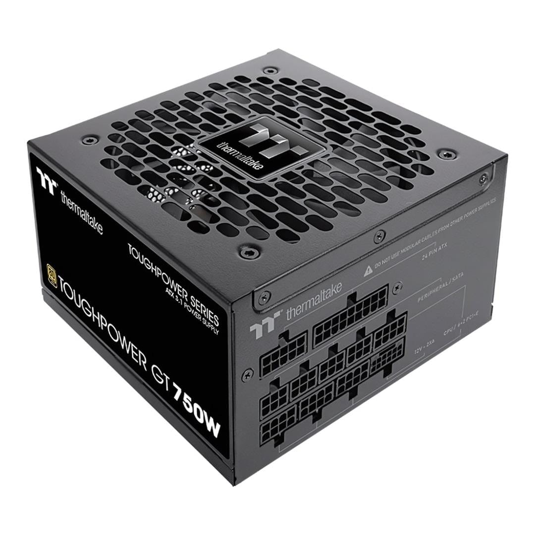Thermaltake Toughpower GT 750W 80 Plus Gold Fully Modular ATX 3.1 Power Supply 2 Thermaltake Toughpower GT 750W 80 Plus Gold Fully Modular ATX 3.1 Power Supply