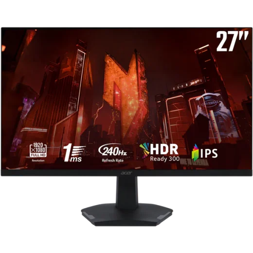 Acer Nitro VG270 27" Full HD 240Hz 1ms IPS Gaming Monitor