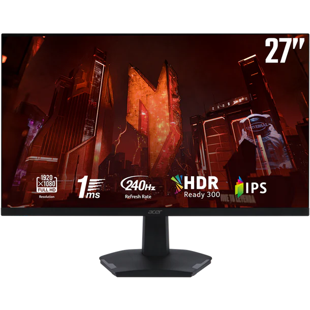 Acer Nitro VG270 27" Full HD 240Hz 1ms IPS Gaming Monitor 1 Acer Nitro VG270 27" Full HD 240Hz 1ms IPS Gaming Monitor
