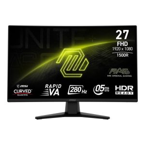 MSI MAG 274CXF 27" Full HD 280Hz 1500R Rapid VA Curved Gaming Monitor