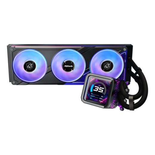 ASRock Phantom Gaming 360 LCD ARGB AIO Liquid CPU Cooler