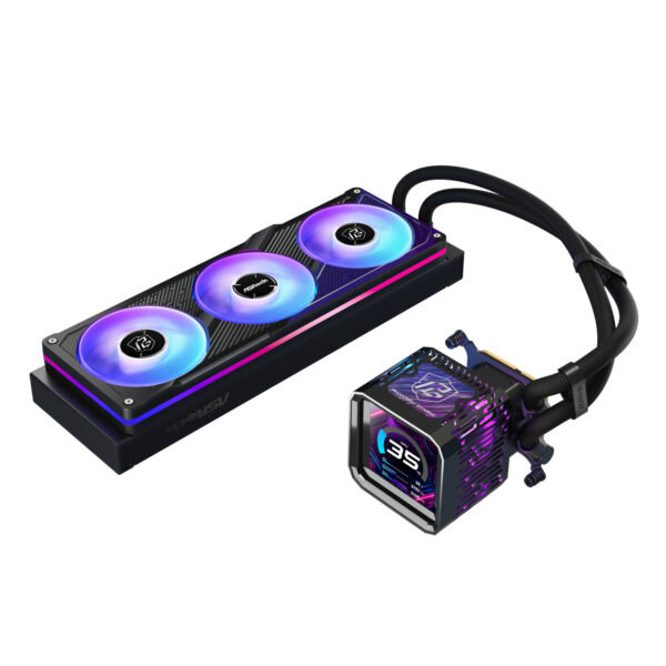 ASRock Phantom Gaming 360 LCD ARGB AIO Liquid CPU Cooler 2 ASRock Phantom Gaming 360 LCD ARGB AIO Liquid CPU Cooler