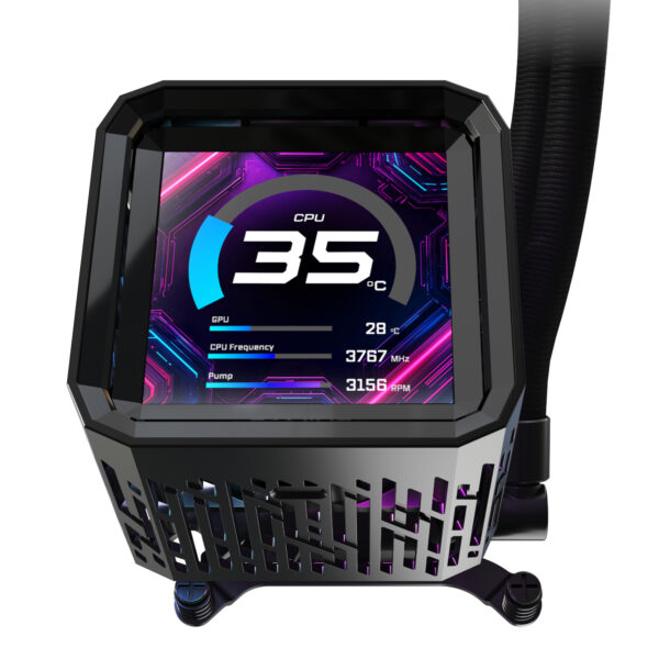 ASRock Phantom Gaming 360 LCD ARGB AIO Liquid CPU Cooler 6 ASRock Phantom Gaming 360 LCD ARGB AIO Liquid CPU Cooler