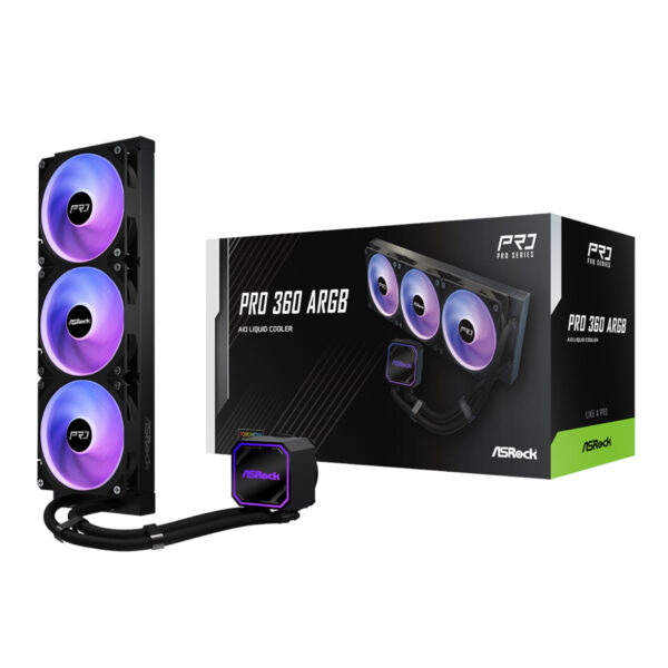 ASRock Pro 360 ARGB AIO Liquid CPU Cooler 6 ASRock Pro 360 ARGB AIO Liquid CPU Cooler