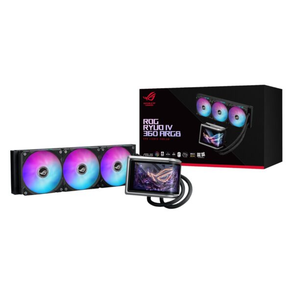 ASUS ROG Ryuo IV 360 ARGB AIO Liquid CPU Cooler 7 ASUS ROG Ryuo IV 360 ARGB AIO Liquid CPU Cooler