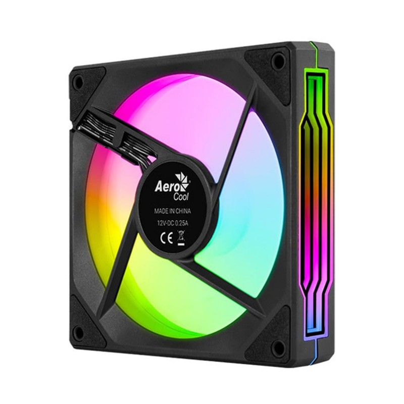 AeroCool Phantom M-3 120mm PWM ARGB Infinity Mirror Case Fan Black 3 AeroCool Phantom M-3 120mm PWM ARGB Infinity Mirror Case Fan Black