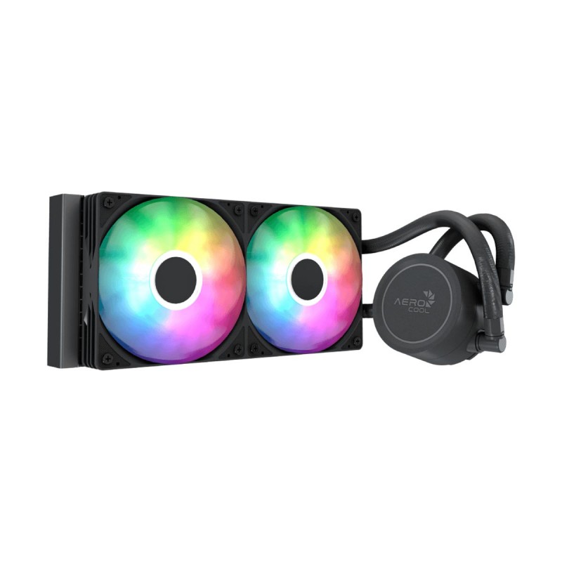 AeroCool Abyss L240R ARGB 240mm AIO Liquid CPU Cooler Black 2 AeroCool Abyss L240R ARGB 240mm AIO Liquid CPU Cooler Black