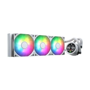 AeroCool Abyss L360R Digi ARGB 360mm AIO Liquid CPU Cooler White