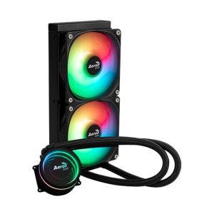 AeroCool Oasis L240 ARGB 240mm AIO Liquid CPU Cooler Black