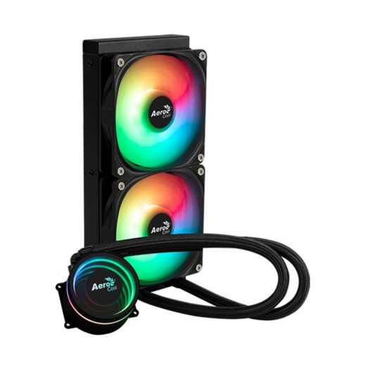 AeroCool Oasis L240 ARGB 240mm AIO Liquid CPU Cooler Black