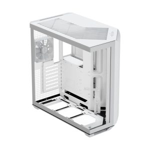 APNX V1 Premium Tempered Glass Mid-Tower ATX White Gaming Case