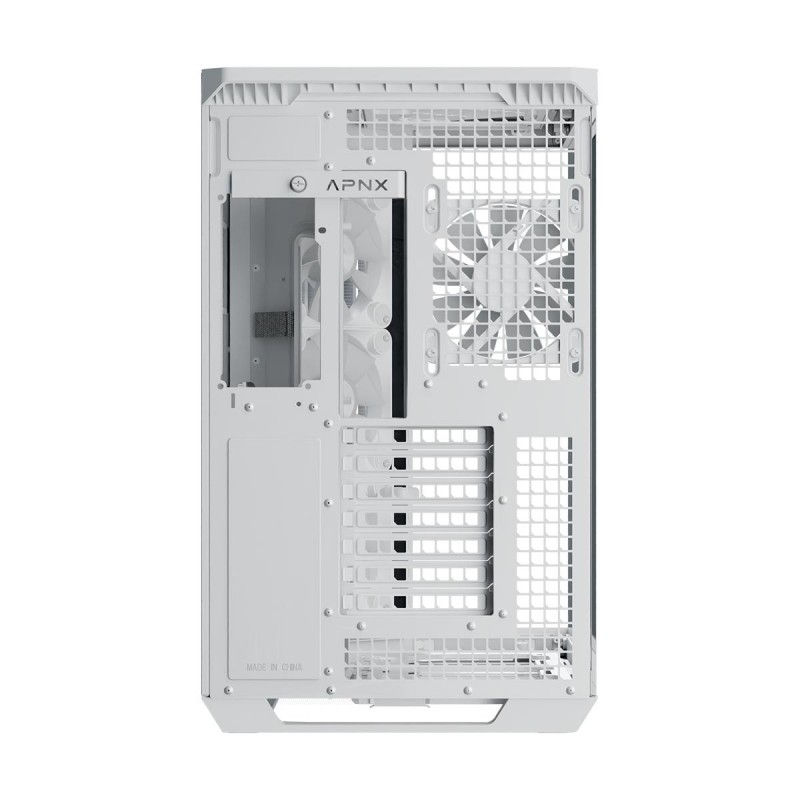 APNX V1 Premium Tempered Glass Mid-Tower ATX White Gaming Case 7 APNX V1 Premium Tempered Glass Mid-Tower ATX White Gaming Case