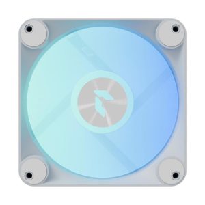 APNX FP1-R 120mm PWM ARGB Reverse Blade Case Fan White