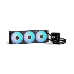 APNX LC1-D 360 ARGB LCD 360mm AIO Liquid CPU Cooler Black