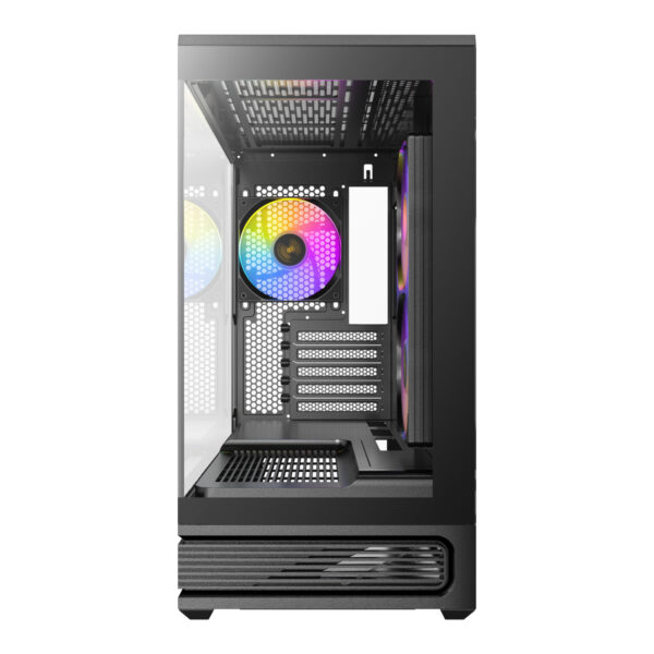 Antec C2M ARGB Black Panoramic Tempered Glass Micro-ATX Gaming Chassis 5 Antec C2M ARGB Black Panoramic Tempered Glass Micro-ATX Gaming Chassis