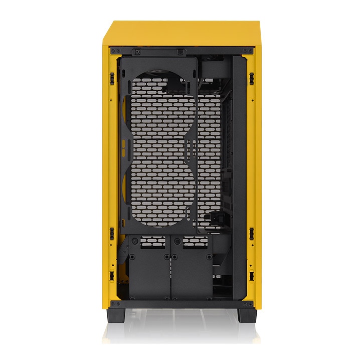 Thermaltake The Tower 200 Bumblebee Mini-ITX Tempered Glass Mini Tower Gaming Chassis 4 Thermaltake The Tower 200 Bumblebee Mini-ITX Tempered Glass Mini Tower Gaming Chassis
