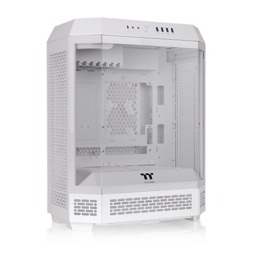 Thermaltake The Tower 600 Snow ATX Tempered Glass Mid Tower Gaming Chassis