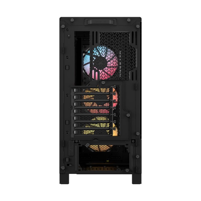 CORSAIR FRAME 4000D RS ARGB Modular High-Airflow Tempered Glass Black Mid-Tower ATX Gaming Chassis 8 CORSAIR FRAME 4000D RS ARGB Modular High-Airflow Tempered Glass Black Mid-Tower ATX Gaming Chassis