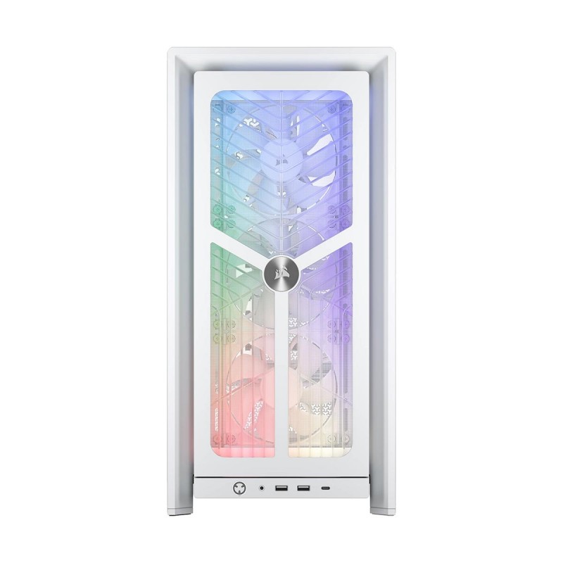 CORSAIR FRAME 4000X RS Modular Tempered Glass White Mid-Tower ATX Gaming Chassis 2 CORSAIR FRAME 4000X RS Modular Tempered Glass White Mid-Tower ATX Gaming Chassis