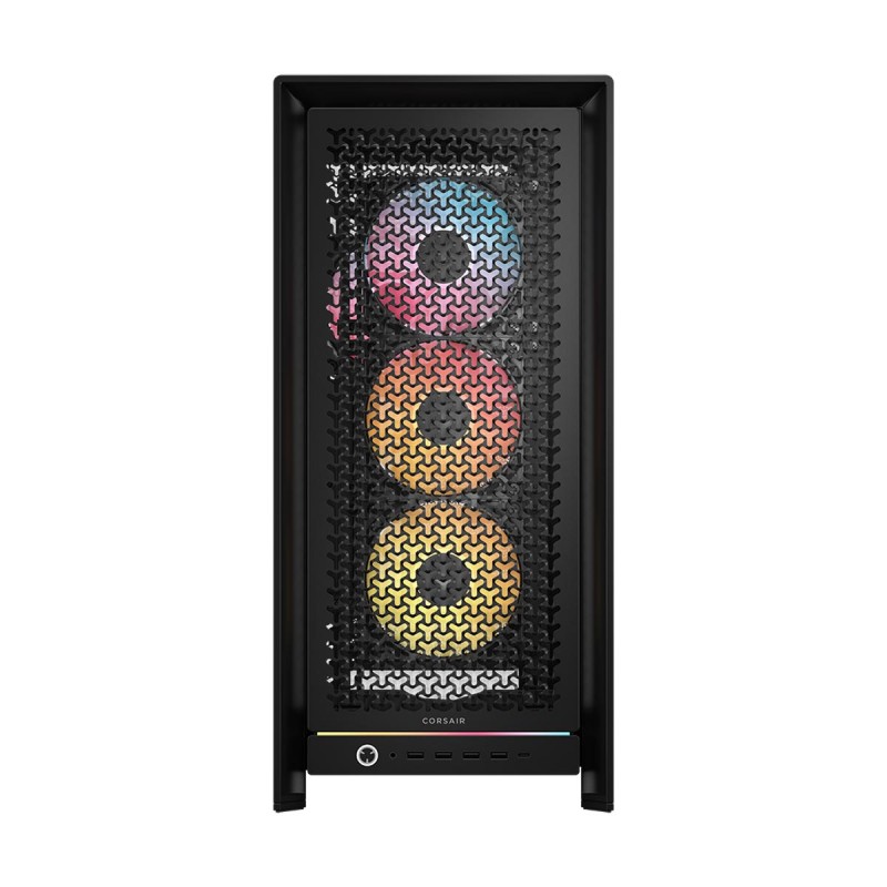 CORSAIR FRAME 5000D RS ARGB High-Airflow Tempered Glass Black Mid-Tower ATX Gaming Chassis 2 CORSAIR FRAME 5000D RS ARGB High-Airflow Tempered Glass Black Mid-Tower ATX Gaming Chassis