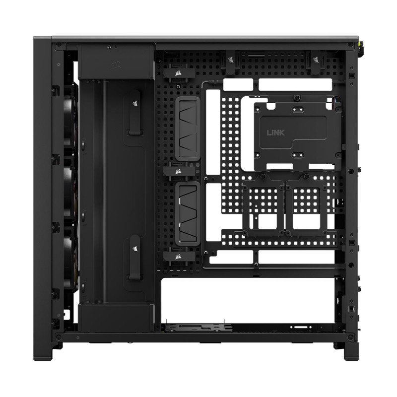 CORSAIR FRAME 5000D RS ARGB High-Airflow Tempered Glass Black Mid-Tower ATX Gaming Chassis 6 CORSAIR FRAME 5000D RS ARGB High-Airflow Tempered Glass Black Mid-Tower ATX Gaming Chassis