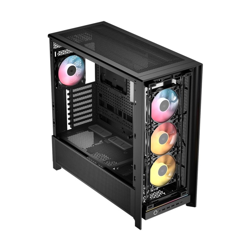 CORSAIR FRAME 5000D RS ARGB High-Airflow Tempered Glass Black Mid-Tower ATX Gaming Chassis 3 CORSAIR FRAME 5000D RS ARGB High-Airflow Tempered Glass Black Mid-Tower ATX Gaming Chassis