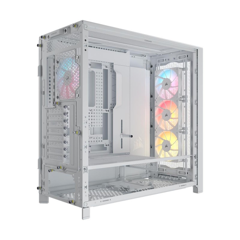 CORSAIR FRAME 5000D RS ARGB High-Airflow Tempered Glass White Mid-Tower ATX Gaming Chassis 4 CORSAIR FRAME 5000D RS ARGB High-Airflow Tempered Glass White Mid-Tower ATX Gaming Chassis