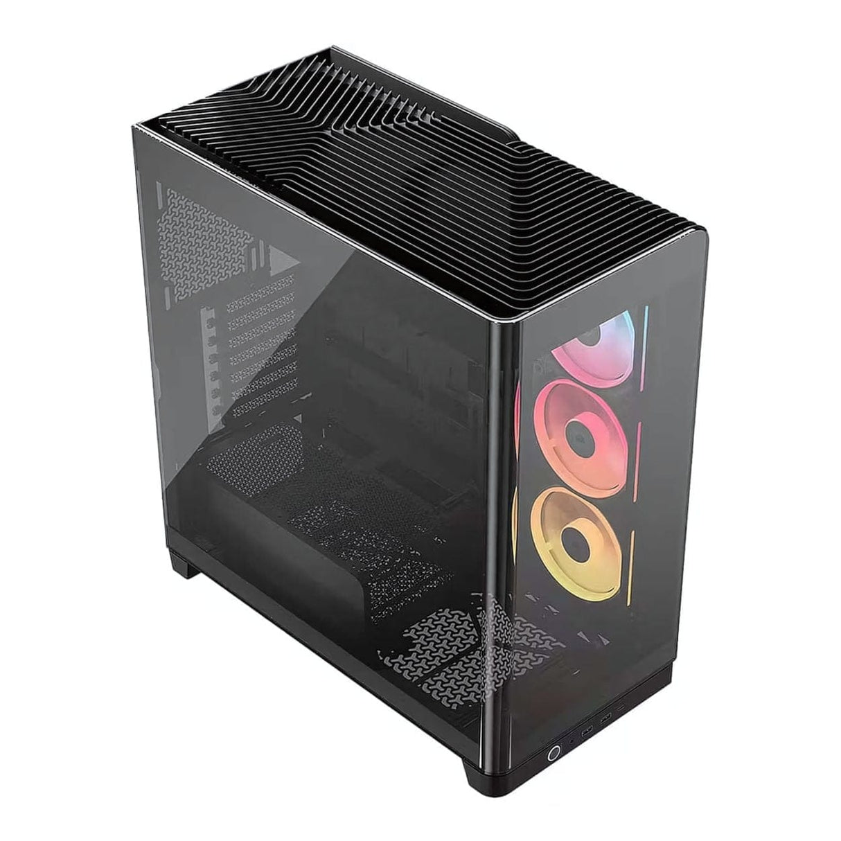CORSAIR FRAME 4500X LX-R RGB iCUE LINK Panoramic Tempered Glass Black Mid-Tower ATX Gaming Chassis 2 CORSAIR FRAME 4500X LX-R RGB iCUE LINK Panoramic Tempered Glass Black Mid-Tower ATX Gaming Chassis