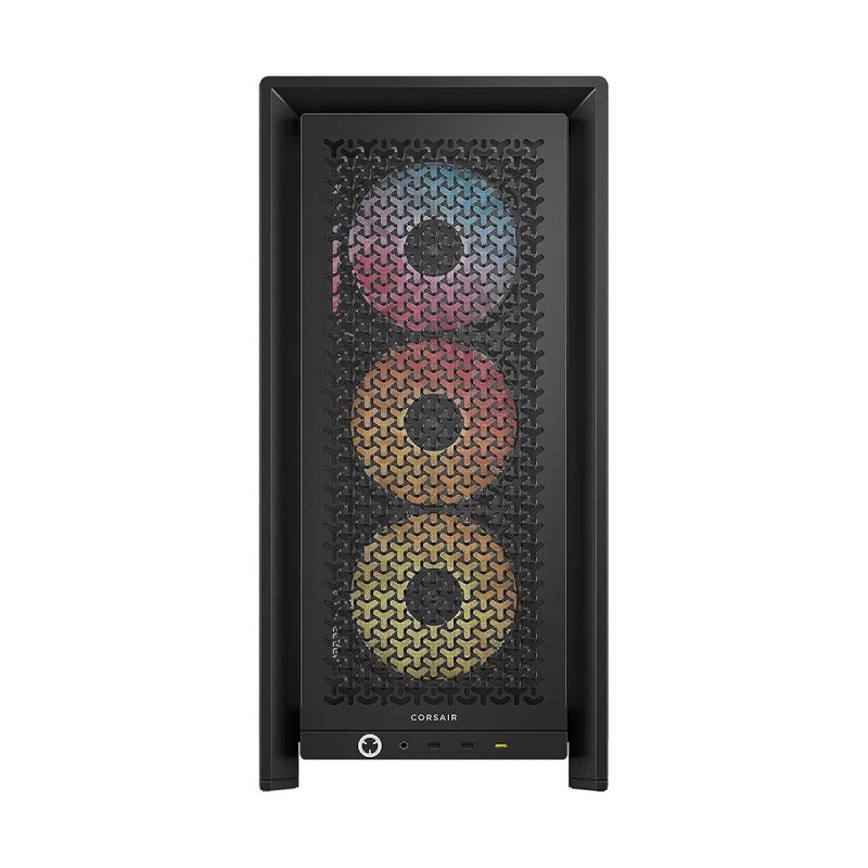 CORSAIR FRAME 4000D LCD RS ARGB Premium Tempered Glass Black Mid-Tower ATX Gaming Chassis 4 CORSAIR FRAME 4000D LCD RS ARGB Premium Tempered Glass Black Mid-Tower ATX Gaming Chassis
