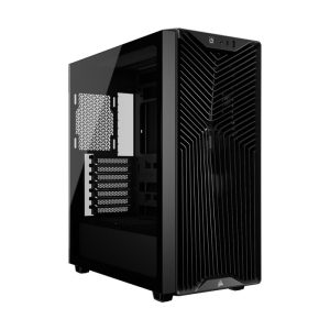CORSAIR 3200D RS High-Airflow Tempered Glass Black Mid-Tower ATX Gaming Chassis