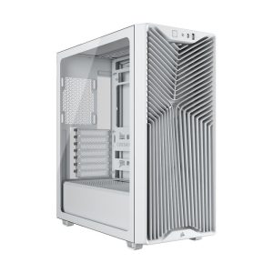 CORSAIR 3200D RS High-Airflow Tempered Glass White Mid-Tower ATX Gaming Chassis