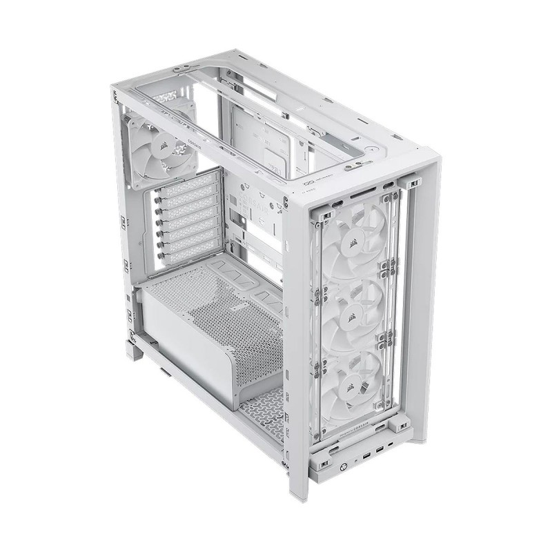 CORSAIR FRAME 4000D WOOD RS Modular Tempered Glass White/Oak Mid-Tower ATX Gaming Chassis 4 CORSAIR FRAME 4000D WOOD RS Modular Tempered Glass White/Oak Mid-Tower ATX Gaming Chassis