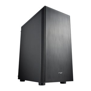 FSP CMT223S Silent Black ATX Mid-Tower Gaming Chassis