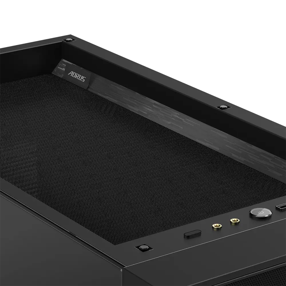 Gigabyte AORUS C500 GLASS Black E-ATX Tempered Glass Mid-Tower Gaming Chassis 10 Gigabyte AORUS C500 GLASS Black E-ATX Tempered Glass Mid-Tower Gaming Chassis