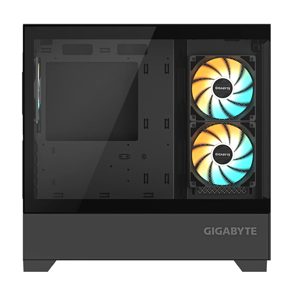Gigabyte C201 PANORAMIC Black Micro-ATX Tempered Glass Panoramic Gaming Chassis 3 Gigabyte C201 PANORAMIC Black Micro-ATX Tempered Glass Panoramic Gaming Chassis