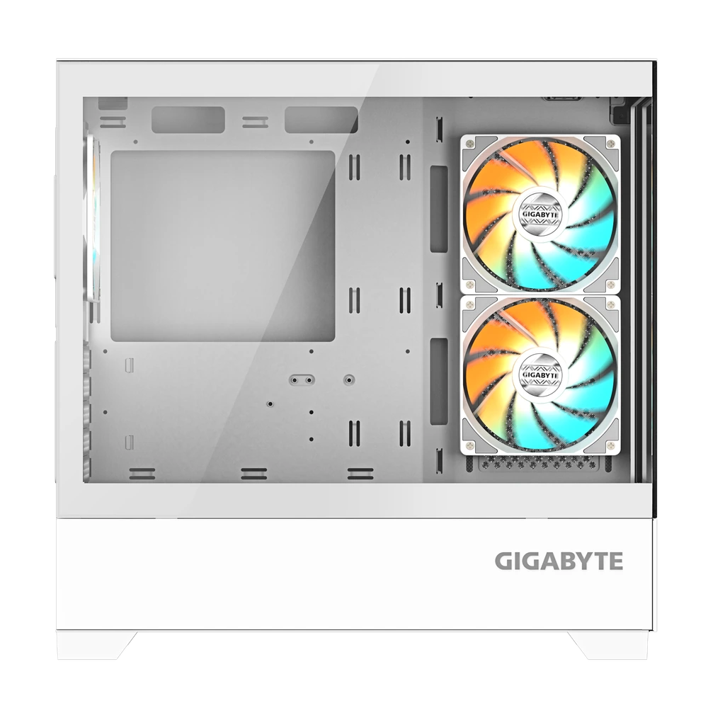 Gigabyte C201 PANORAMIC ICE White Micro-ATX Tempered Glass Panoramic Gaming Chassis 3 Gigabyte C201 PANORAMIC ICE White Micro-ATX Tempered Glass Panoramic Gaming Chassis